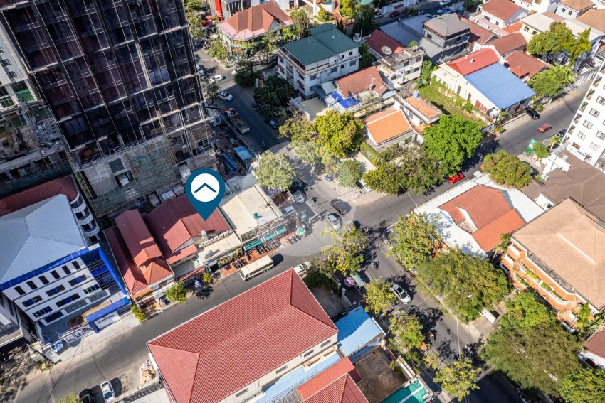 582 Sqm Corner Plot Land For Sale - BKK1, Phnom Penh