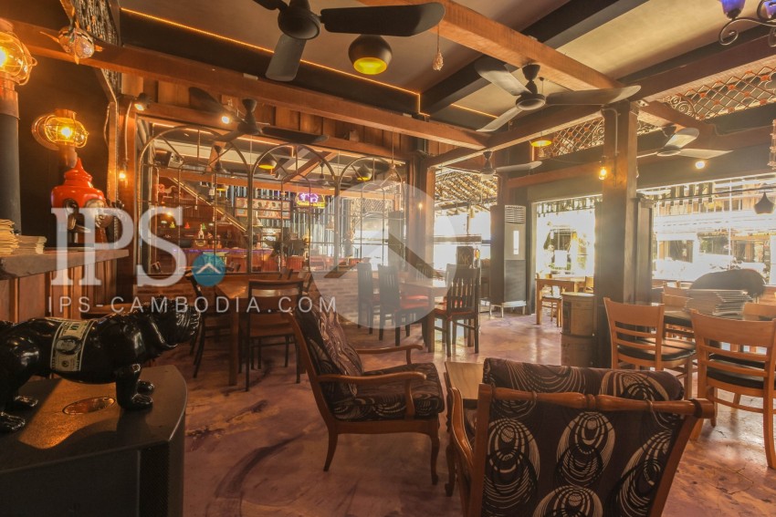 Restaurant Cafe Business For Sale - Svay Dangkum, Siem Reap