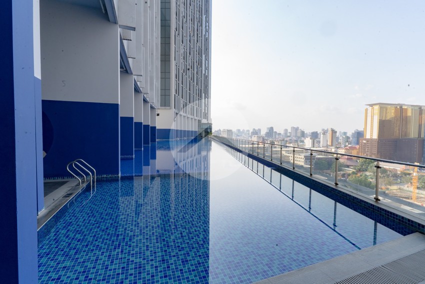 20th Floor 2 Bedroom Condo For Sale - The Bridge, Tonle Bassac, Phnom Penh