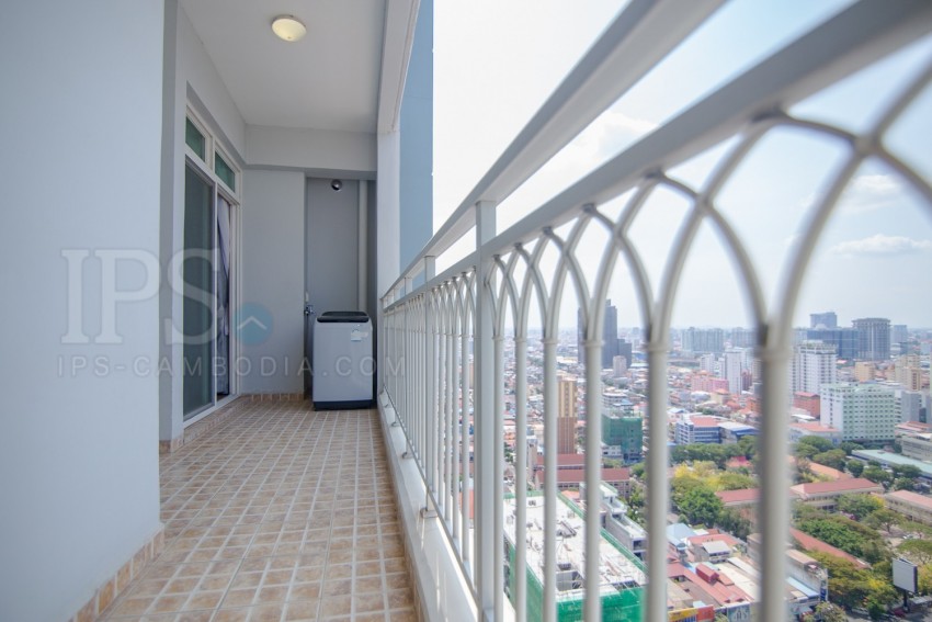 27th Floor 2 Bedroom Condo For Sale - De Castle Royal, BKK1, Phnom Penh