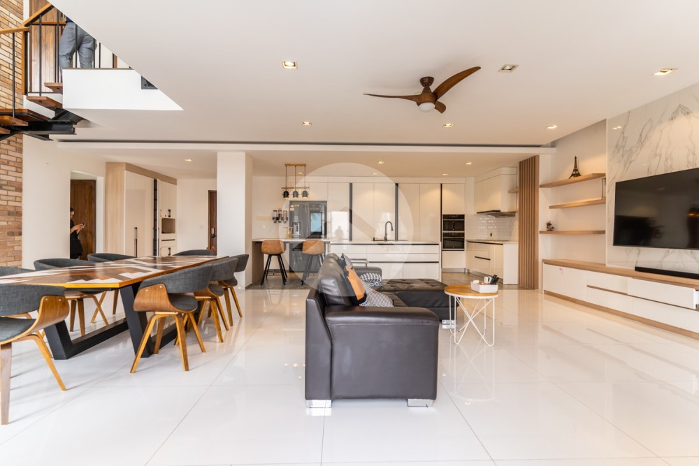 2 Bedroom Duplex Penthouse For Rent - Sen Sok, Phnom Penh