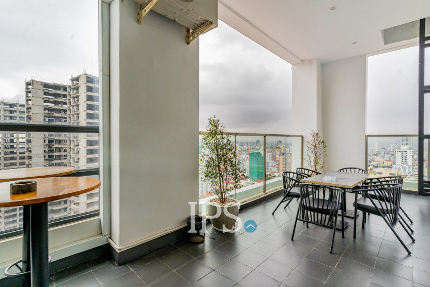1 Bedroom Condo For Rent - Parc 21 Residence, Boeung Trabek, Phnom Penh