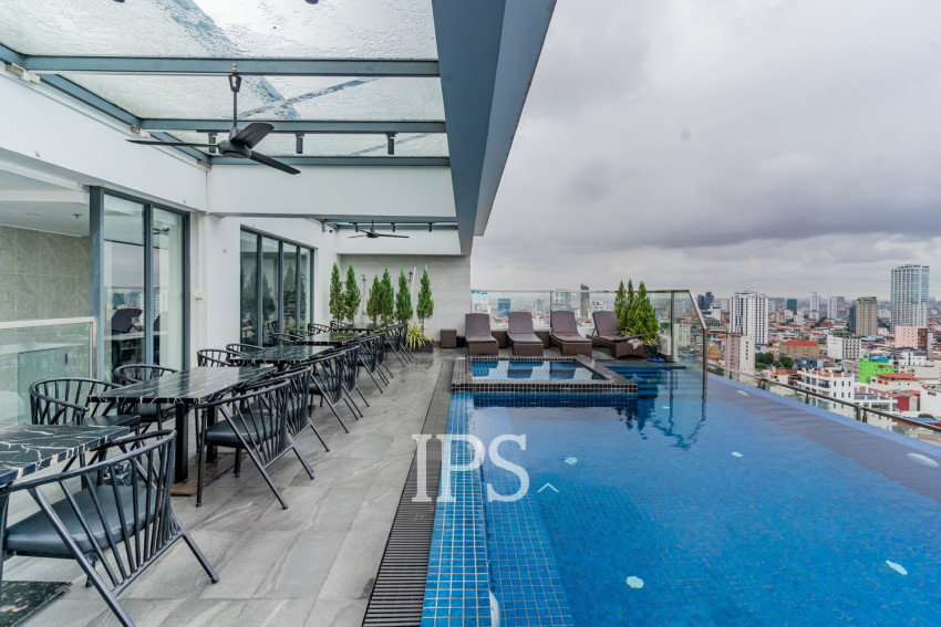 1 Bedroom Condo For Rent - Parc 21 Residence, Boeung Trabek, Phnom Penh