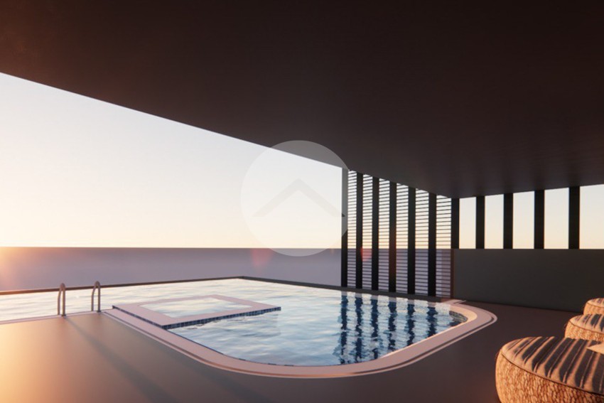 39th Floor 3 Bedroom Condo Type S1 Resale - Time Square 306, BKK1, Phnom Penh