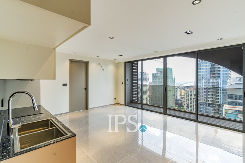 39th Floor 3 Bedroom Condo Type S1 Resale - Time Square 306, BKK1, Phnom Penh