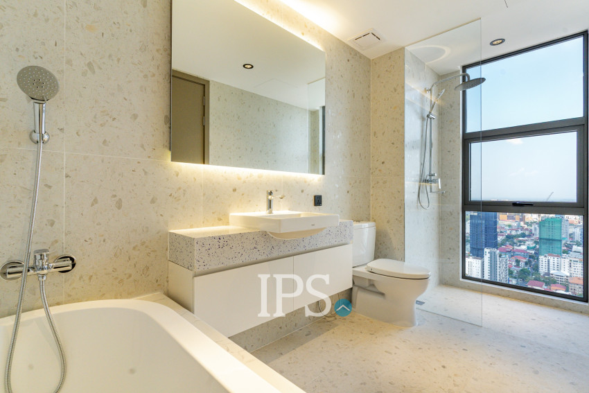 39th Floor 3 Bedroom Condo Type S1 Resale - Time Square 306, BKK1, Phnom Penh