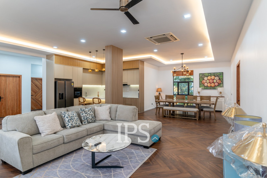 Renovated 3 Bedroom Apartment For Rent - Beoung Raing, Phnom Penh