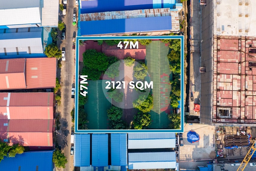 2,121 Sqm Land For Sale - Boeung Trabek, Phnom Penh