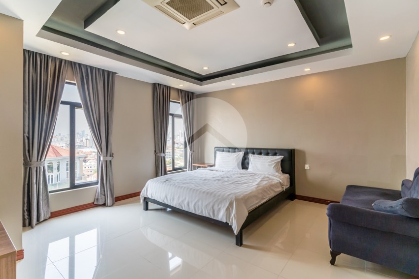 45 Sqm Serviced Studio Apartment For Rent - Phsar Daeum Thkov, Phnom Penh
