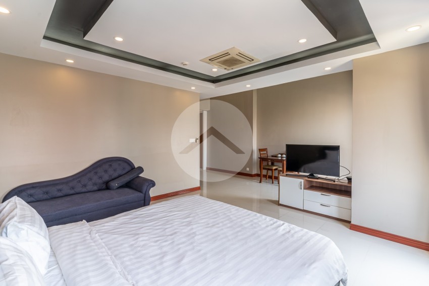 45 Sqm Serviced Studio Apartment For Rent - Phsar Daeum Thkov, Phnom Penh