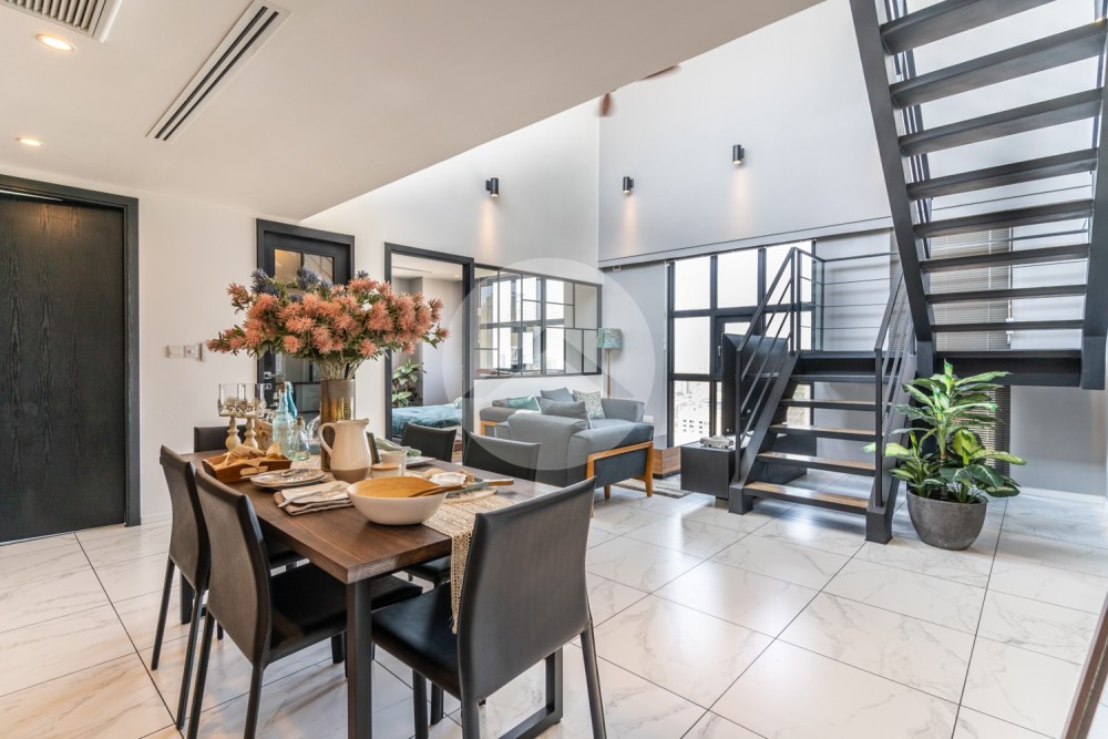 Duplex 2 Bedroom Penthouse For Rent - BKK1, Phnom Penh - Image 3