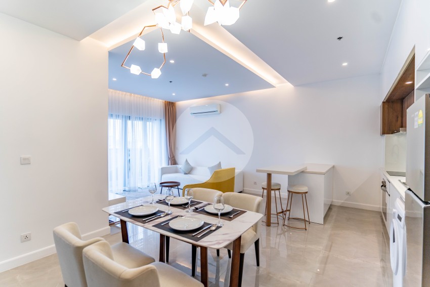 9th Floor 2 Bedroom Condo For Sale - Peninsula Residence, Chroy Changvar, Phnom Penh