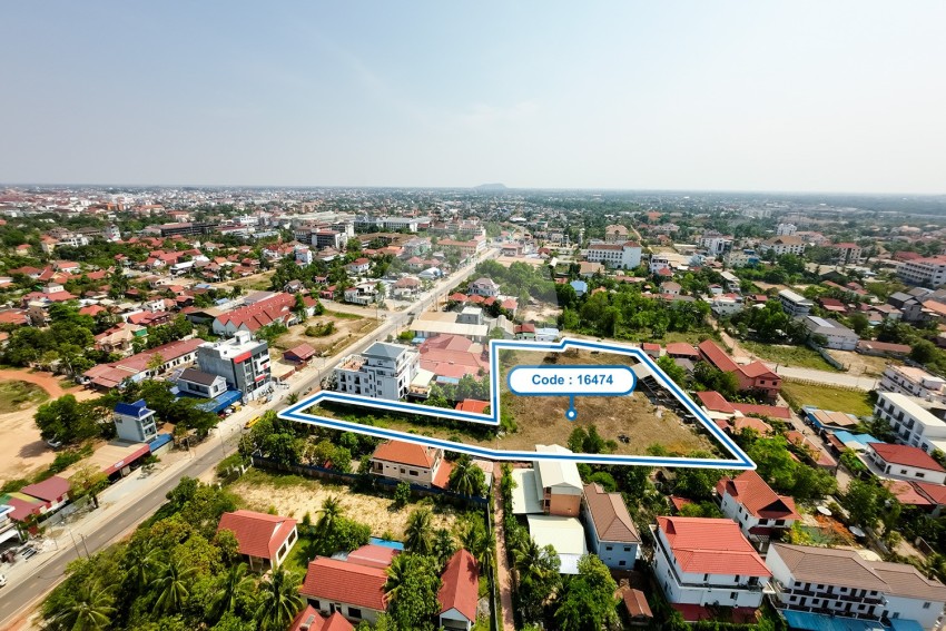 7,037 Sqm Commercial Land For Sale - Svay Dangkum, Siem Reap