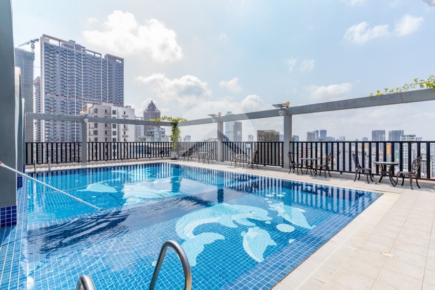 1 Bedroom Serviced Apartment For Rent - BKK3, Phnom Penh