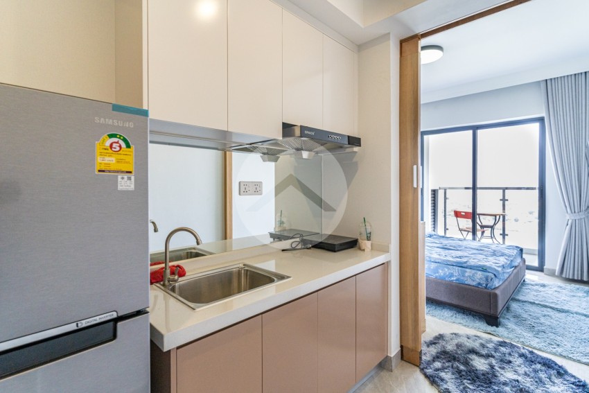 29 Sqm Studio Condo For Rent - Daun Penh, Phnom Penh