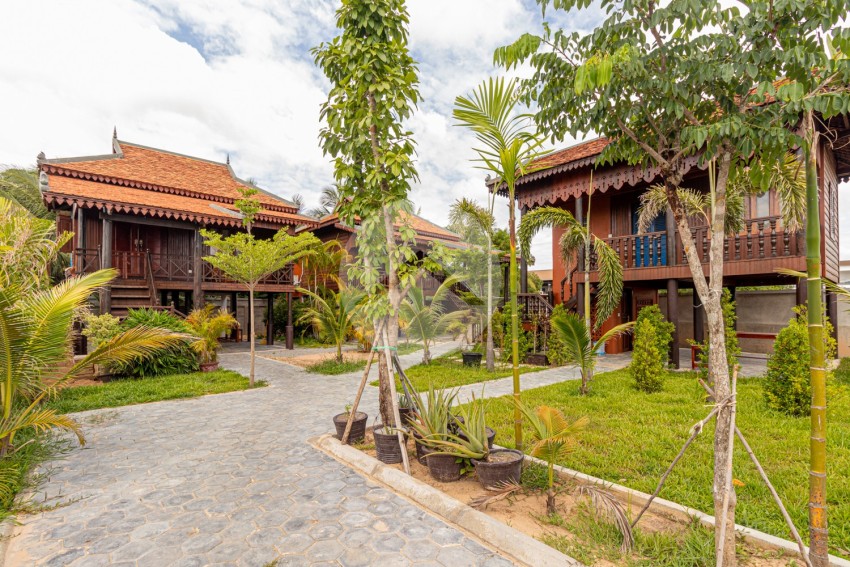 1 Bedroom Wooden  Villa For Rent - Sangkat Siem Reap , Siem Reap