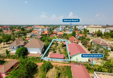 1,411 Sqm Commercial Land For Sale - Near National Road 6, Svay Dangkum, Siem Reap thumbnail