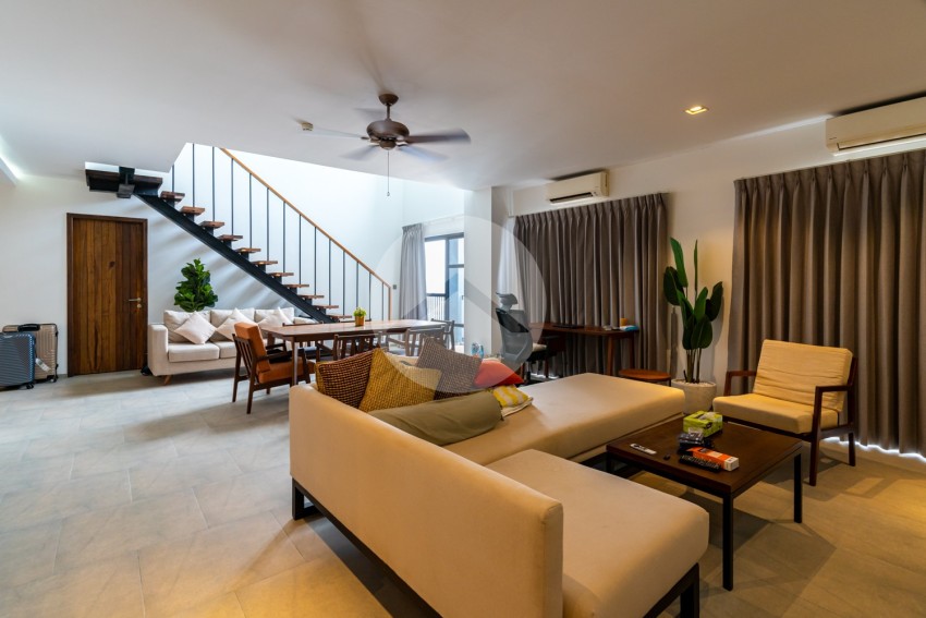 2 Bedroom Duplex Penthouse For Rent - Sen Sok, Phnom Penh