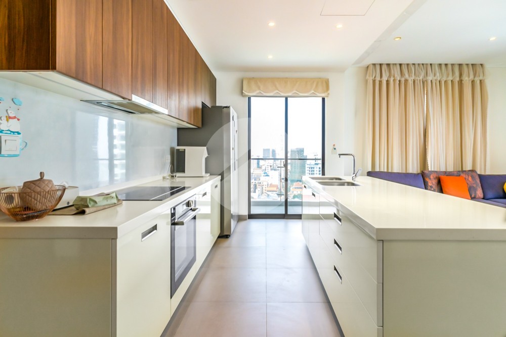 2 Bedroom Condo For Rent Embassy Central - BKK1, Phnom Penh - Image 6