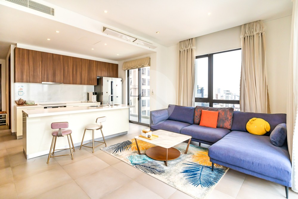 2 Bedroom Condo For Rent Embassy Central - BKK1, Phnom Penh - Image 2