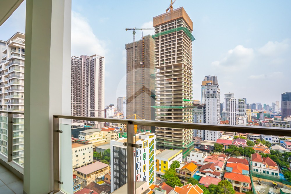 2 Bedroom Condo For Rent Embassy Central - BKK1, Phnom Penh - Image 13