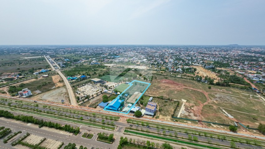 12,557 Sqm Commercial Land For Sale - Road 60, Slor Kram, Siem Reap