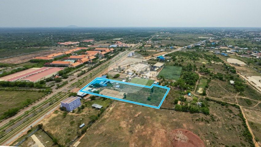 12,557 Sqm Commercial Land For Sale - Road 60, Slor Kram, Siem Reap