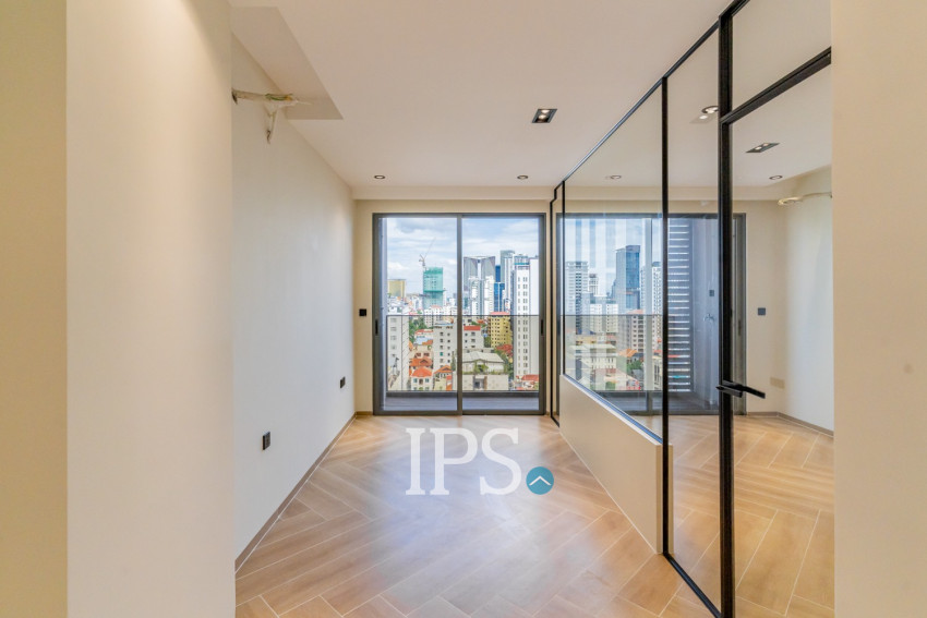 24th Floor 1 Bedroom Condo Type B3 For Sale - Time Square 306, BKK1, Phnom Penh