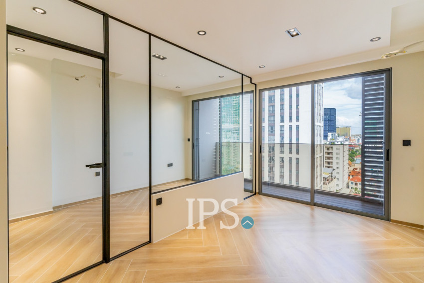 24th Floor 1 Bedroom Condo Type B3 For Sale - Time Square 306, BKK1, Phnom Penh
