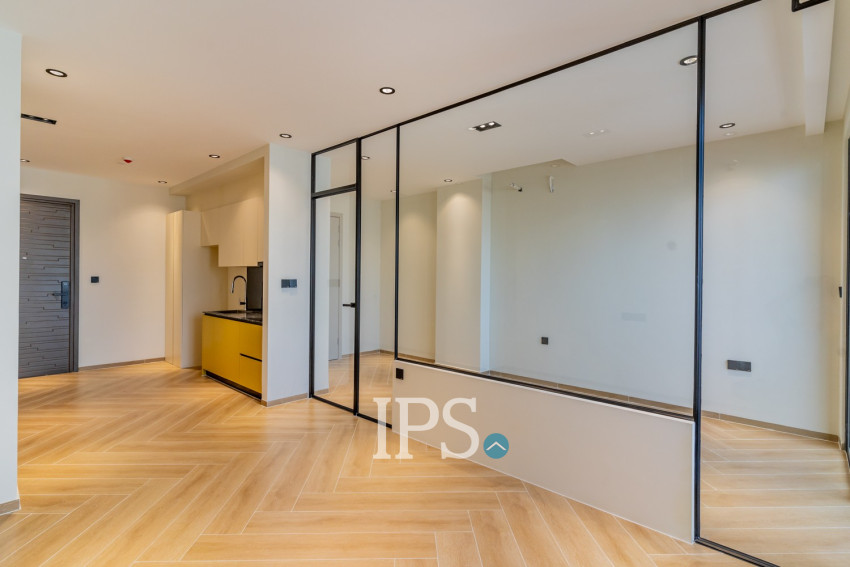 24th Floor 1 Bedroom Condo Type B3 For Sale - Time Square 306, BKK1, Phnom Penh