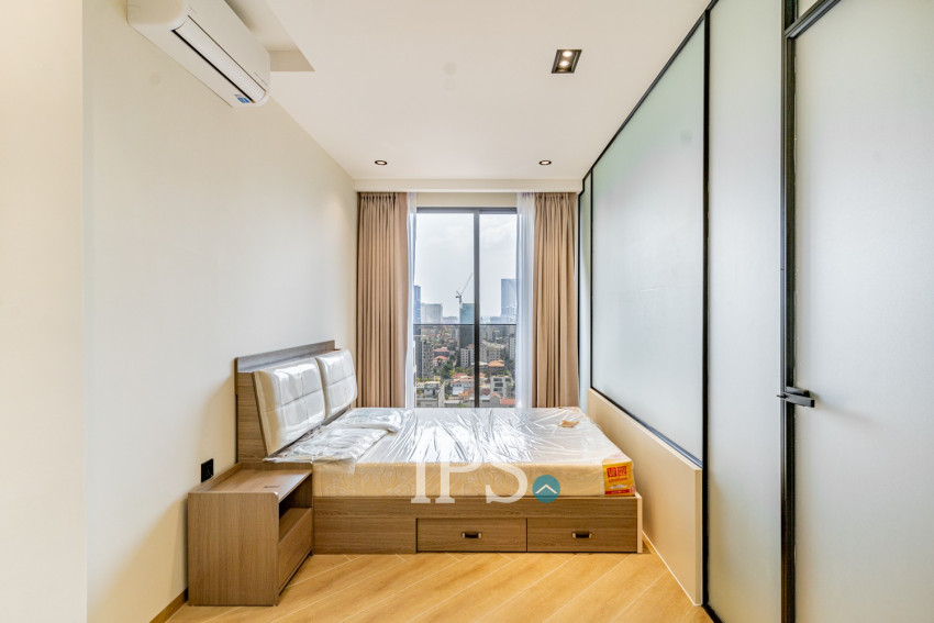 24th Floor 1 Bedroom Condo Type B3 For Sale - Time Square 306, BKK1, Phnom Penh