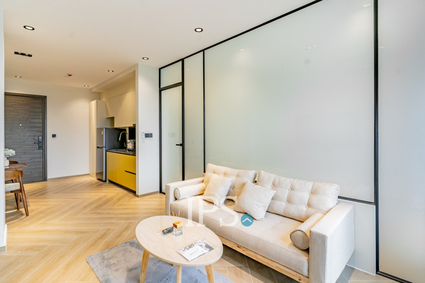 24th Floor 1 Bedroom Condo Type B3 For Sale - Time Square 306, BKK1, Phnom Penh