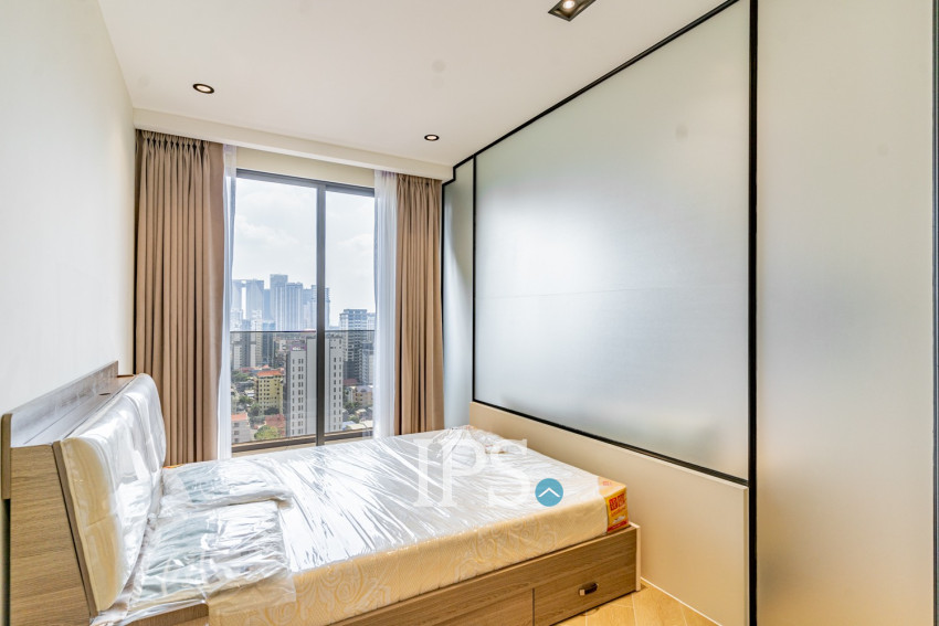 24th Floor 1 Bedroom Condo Type B3 For Sale - Time Square 306, BKK1, Phnom Penh