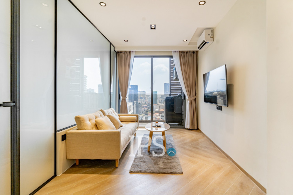 24th Floor 1 Bedroom Condo (Type B3) For Sale - Time Square 306, BKK1, Phnom Penh - Image 3