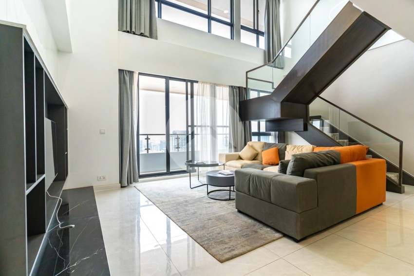 26th Floor - 5 Bedroom Duplex Penthouse - For Sale - Picasso City Garden, BKK1, Phnom Penh