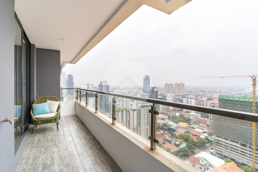 26th Floor-5 Bedroom Duplex Penthouse For Sale - Picasso City Garden, BKK1, Phnom Penh