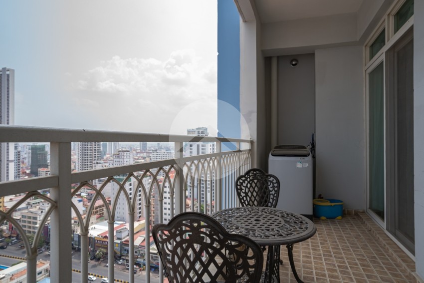 2 Bedroom Condo For Rent - DeCastle Royal, BKK1, Phnom Penh