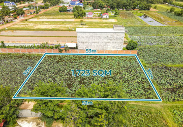 1,723 Sqm Residential Land For Sale – Svay Dangkum, Siem Reap