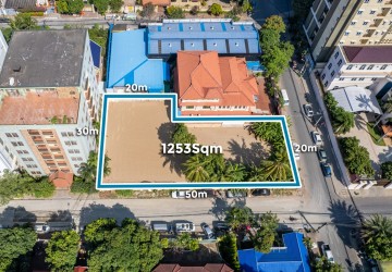 1253 Sqm Commercial Land For Rent - Boeung Kak 2, Toul Kork, Phnom Penh thumbnail