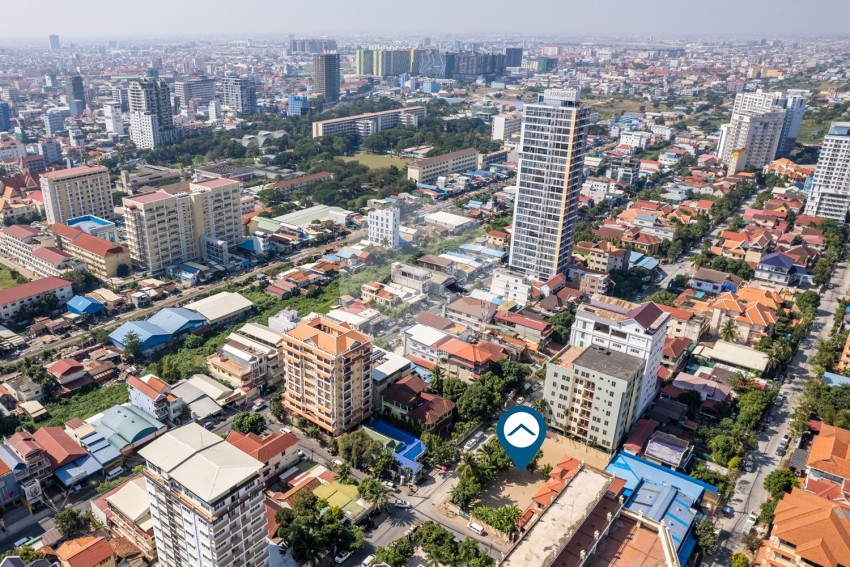 1253 Sqm Commercial Land For Rent - Boeung Kak 2, Toul Kork, Phnom Penh