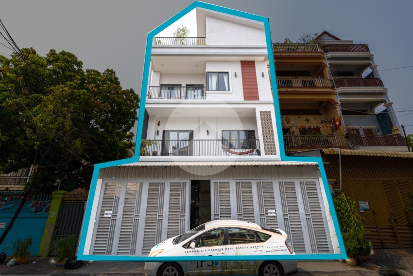 4 Bedroom Townhouse For Sale - Toul Tum Poung 2, Phnom Penh