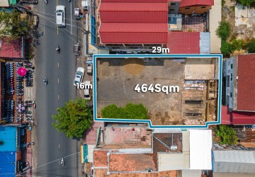 464 Sqm Commercial Land For Rent - BKK3, Phnom Penh thumbnail