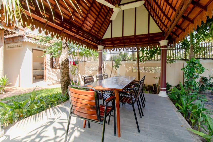 4 Bedroom Wooden Villa For Rent - Slor Kram, Siem Reap