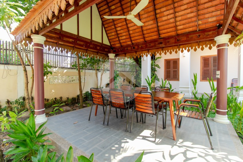 4 Bedroom Wooden Villa For Rent - Slor Kram, Siem Reap