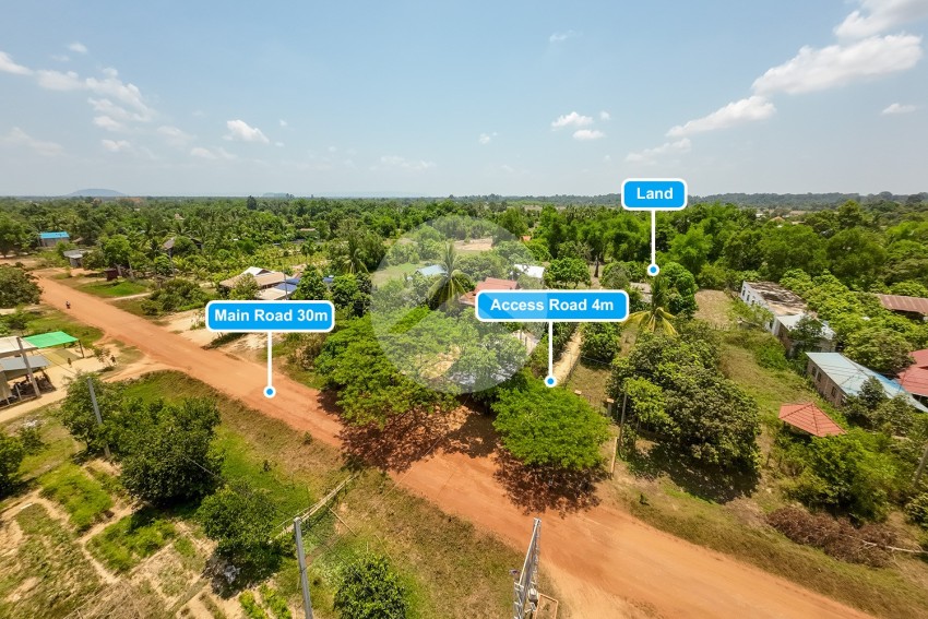 736 Sqm Residential Land For Sale - Kandaek, Prasat Bakong, Siem Reap