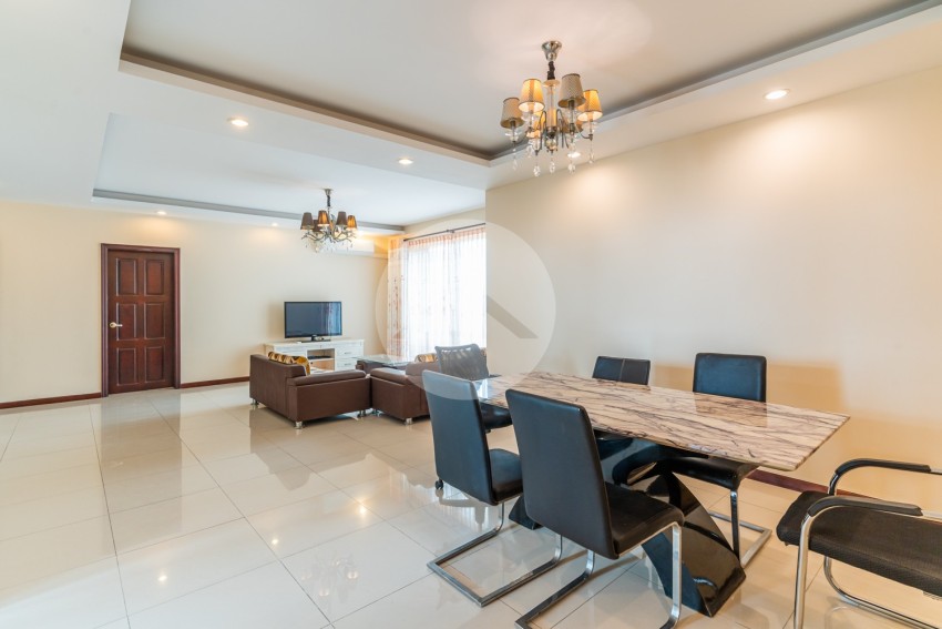 3 Bedroom Condo For Rent -Rose Condo, Tonle Bassac, Phnom Penh