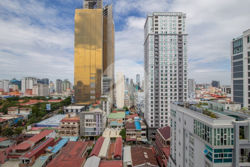 12th Floor 3 Bedroom Apartment For Sale - DeCastle Royal, BKK1,  Phnom Penh