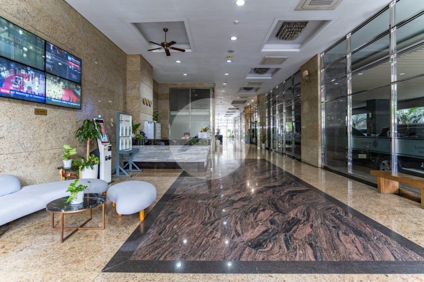 12th Floor 3 Bedroom Apartment For Sale - DeCastle Royal, BKK1,  Phnom Penh