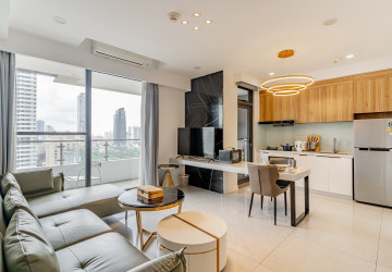 2 Bedroom Serviced Apartment For Rent - BKK1, Phnom Penh thumbnail