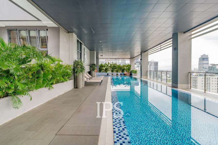 2 Bedroom Serviced Apartment For Rent - BKK1, Phnom Penh